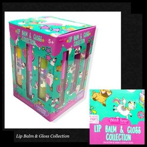 PINK BOW Lip Balm & Gloss Collection (Set of 9)